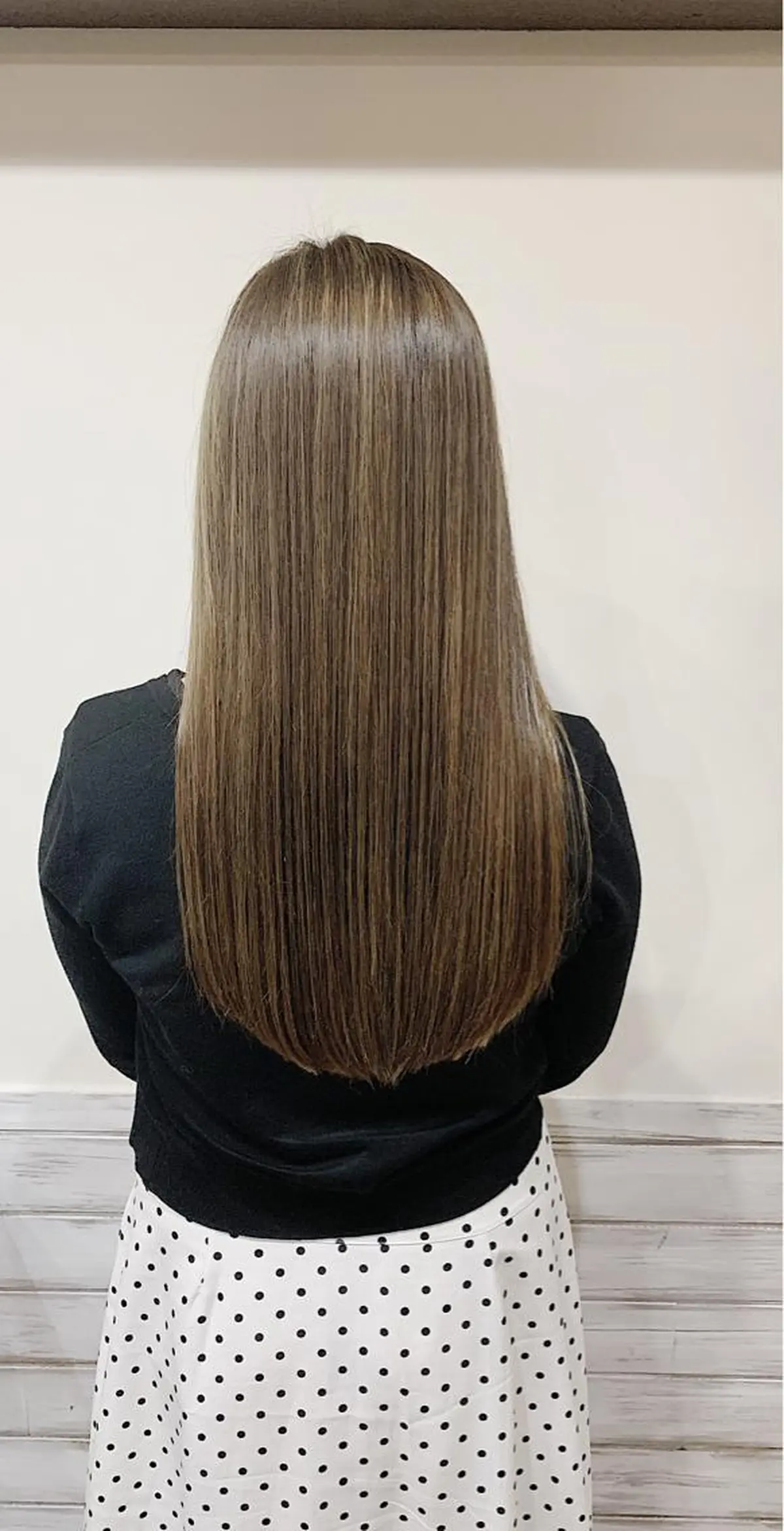 ロング カラー カラー特化サロン大阪 ルービック江坂/新城のヘアスタイル