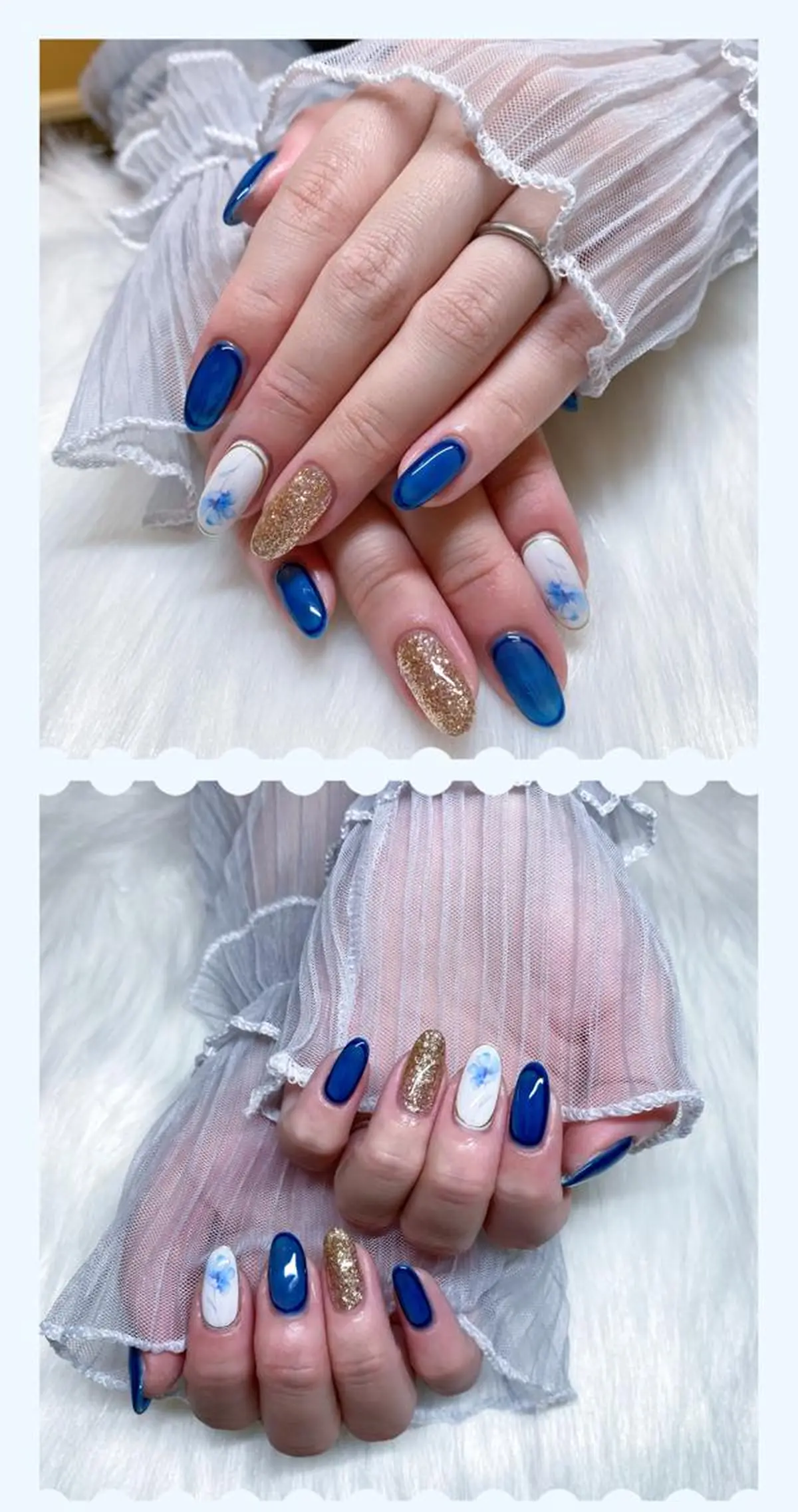 ネイル 持ち込み 春ネイル ハンドネイル Nail Lifeのネイルデザイン