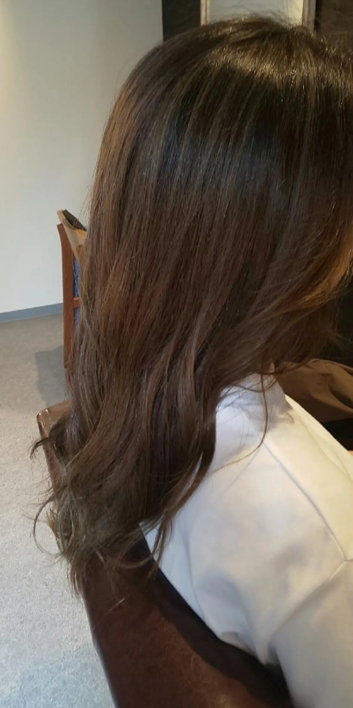 ロング カラー アディクシーカラー バレイヤージュ ベージュカラー ブリーチ ケアブリーチ TOCCA　 HARUKA　のヘアスタイル