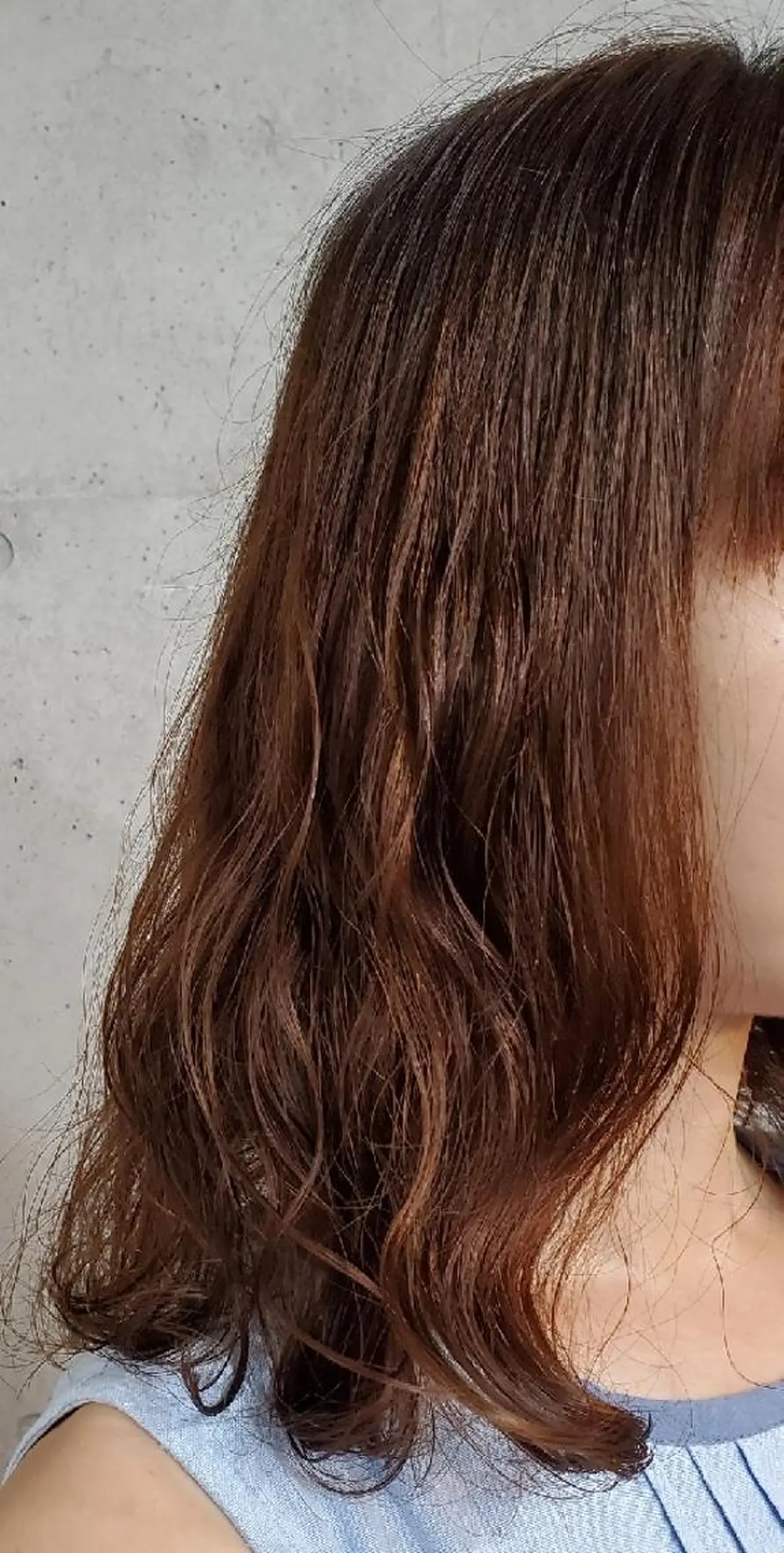 ミディアム パーマ デジタルパーマ S. ERIのヘアスタイル