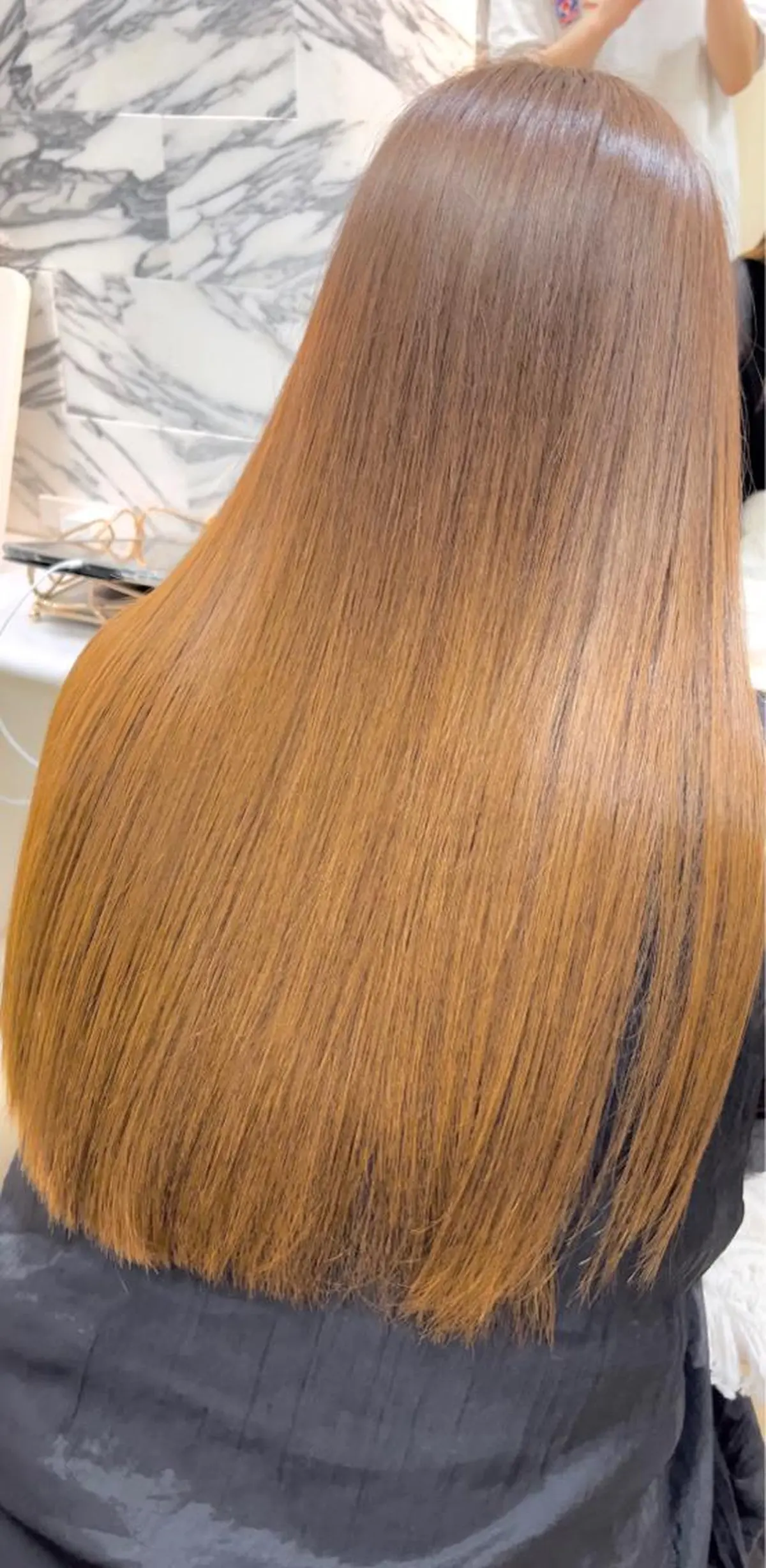 ロング TJ天気予報　末広店 Part9所属・髪質改善/艶カラー 縮毛矯正/ユウトのヘアスタイル