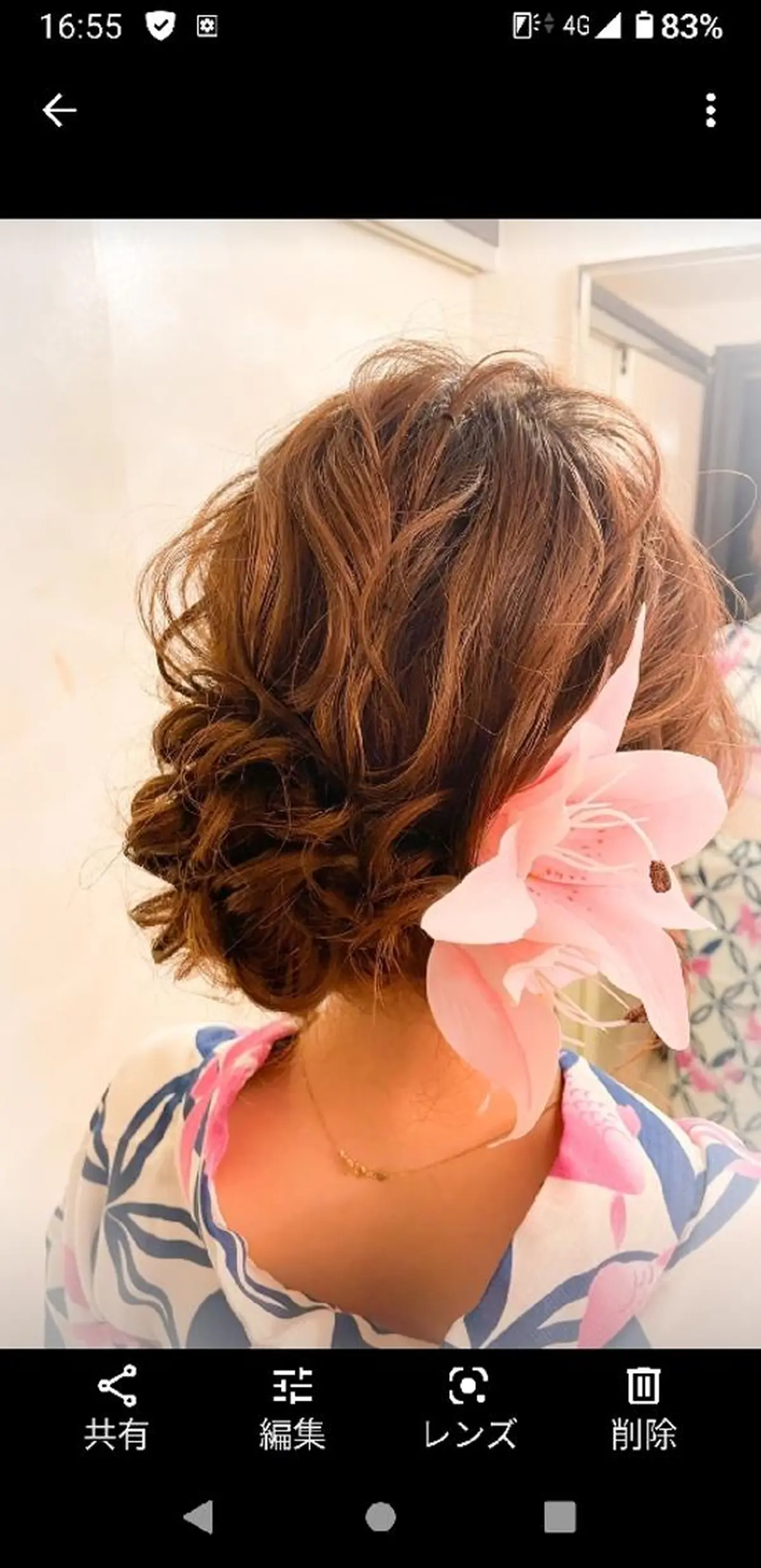 ミディアム ヘアアレンジ 結婚式・ブライダル 浴衣 Rarely  beautyのヘアスタイル