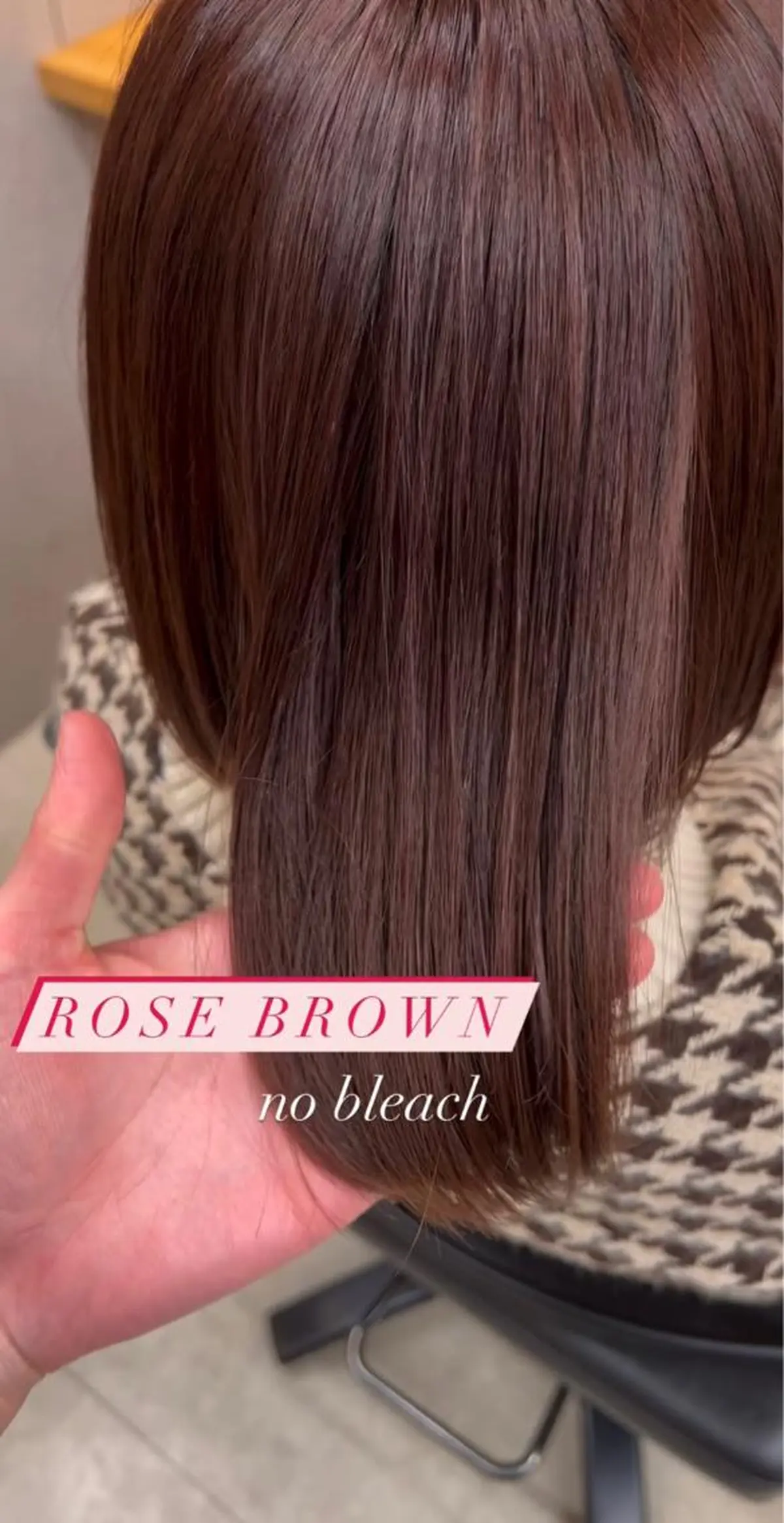 ミディアム カラー ブリーチ ブリーチなしカラー ピンクカラー ✨️今だけ無料✨️ 鶴田みなみのヘアスタイル