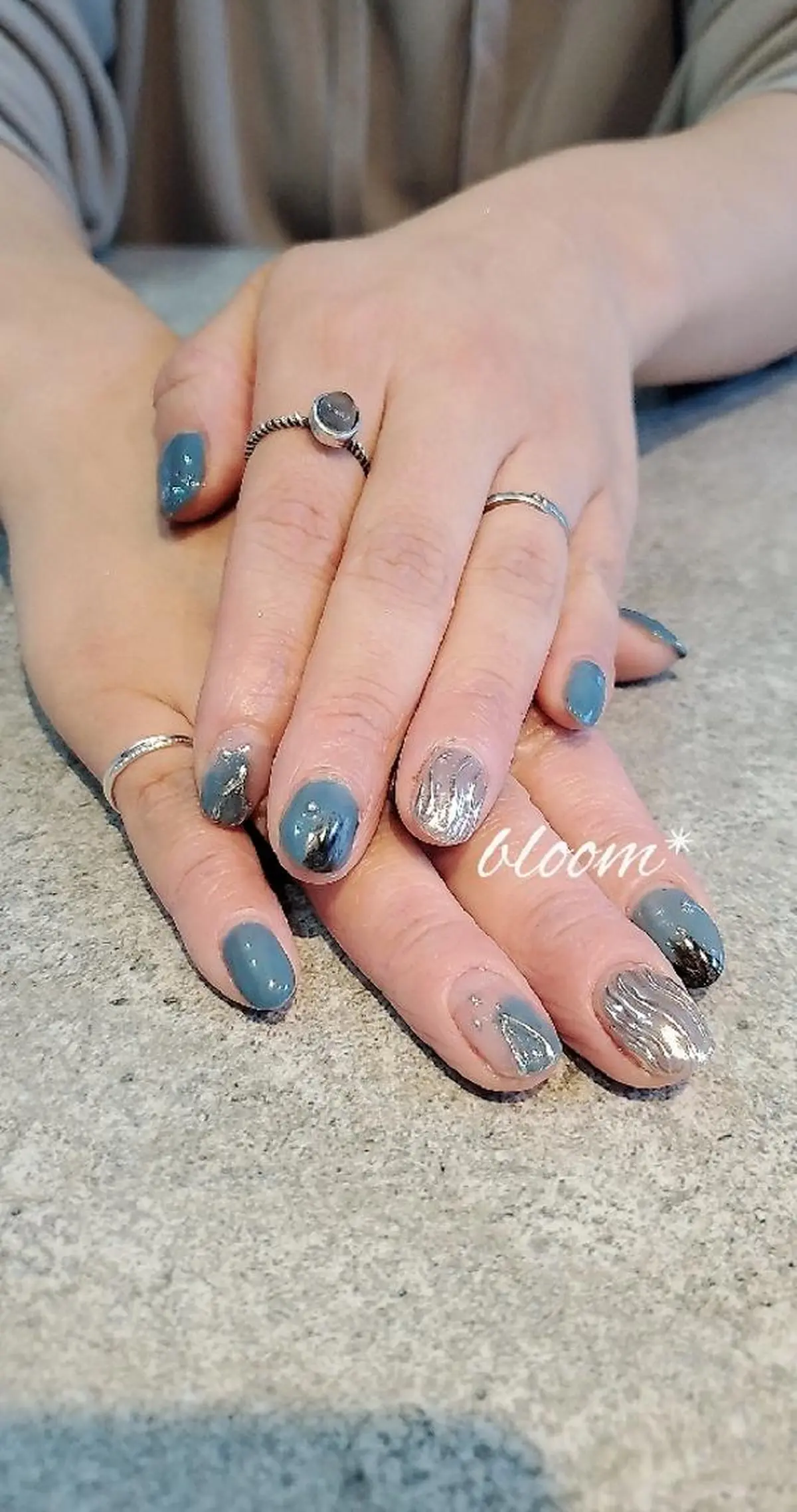 ネイル ニュアンスネイル bloom *のネイルデザイン