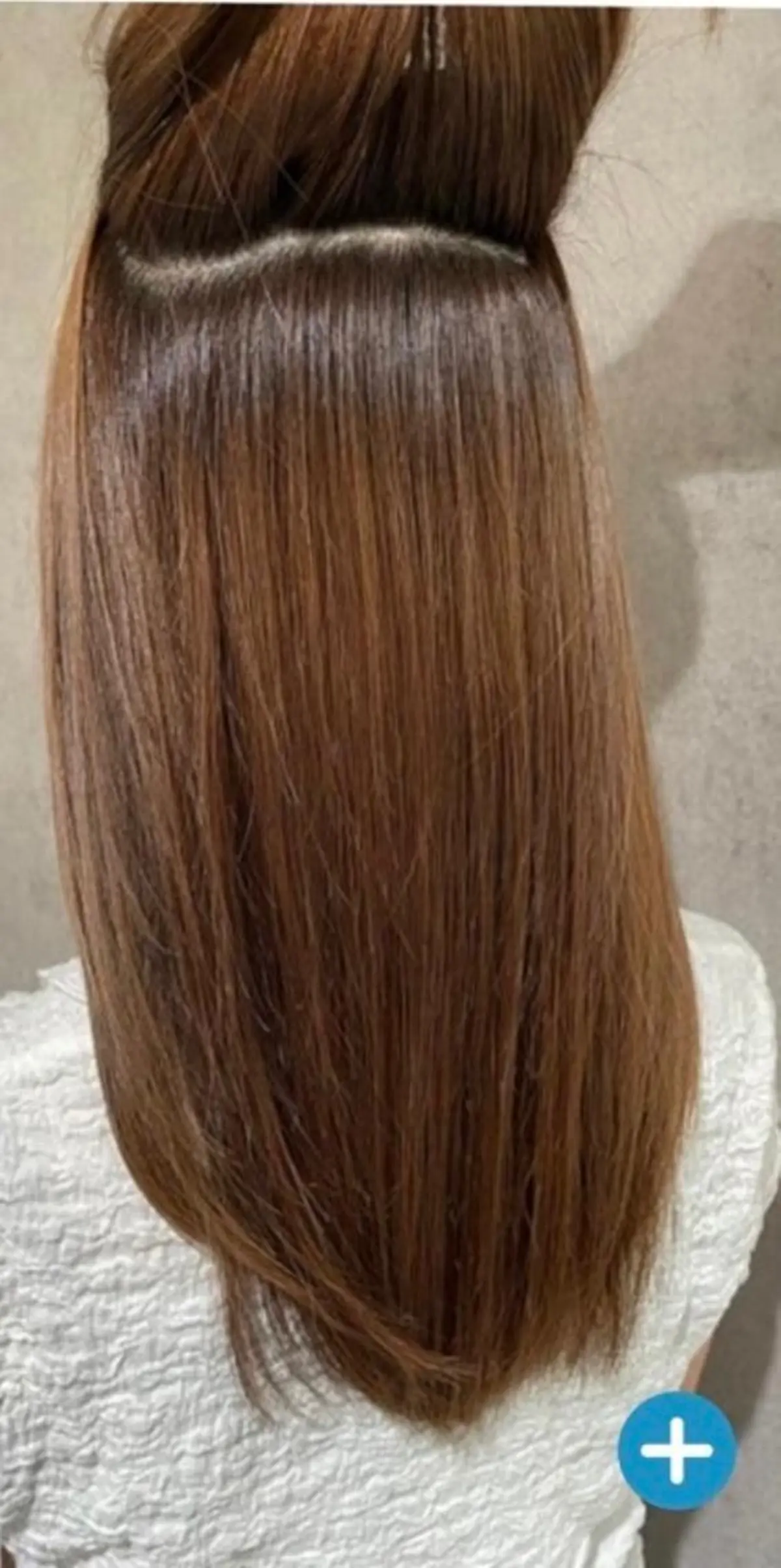 ロング 佐々木 彩花のヘアスタイル