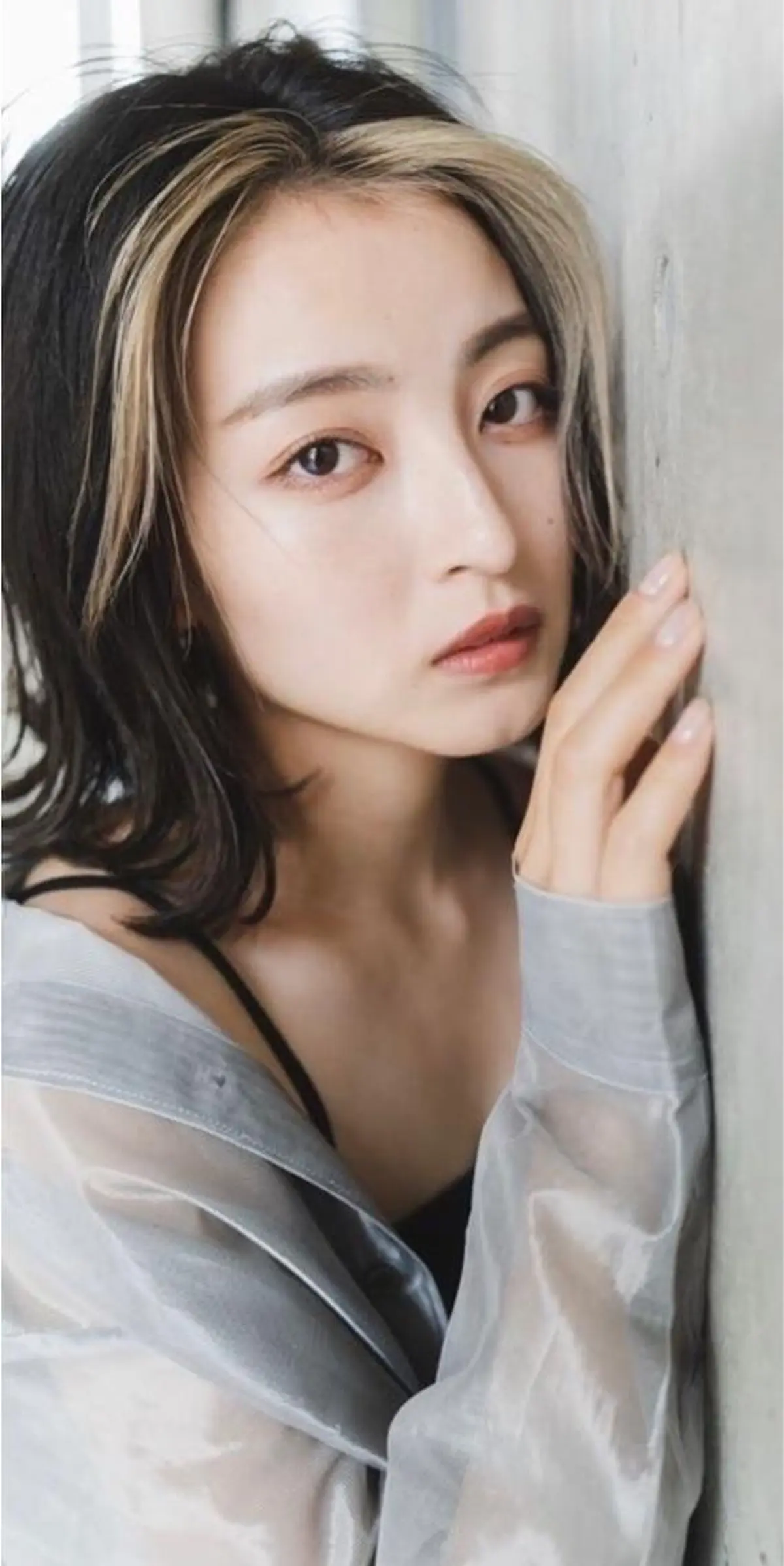 ミディアム カラー ボブ/透明感カラー 🇰🇷Ryotaのヘアスタイル