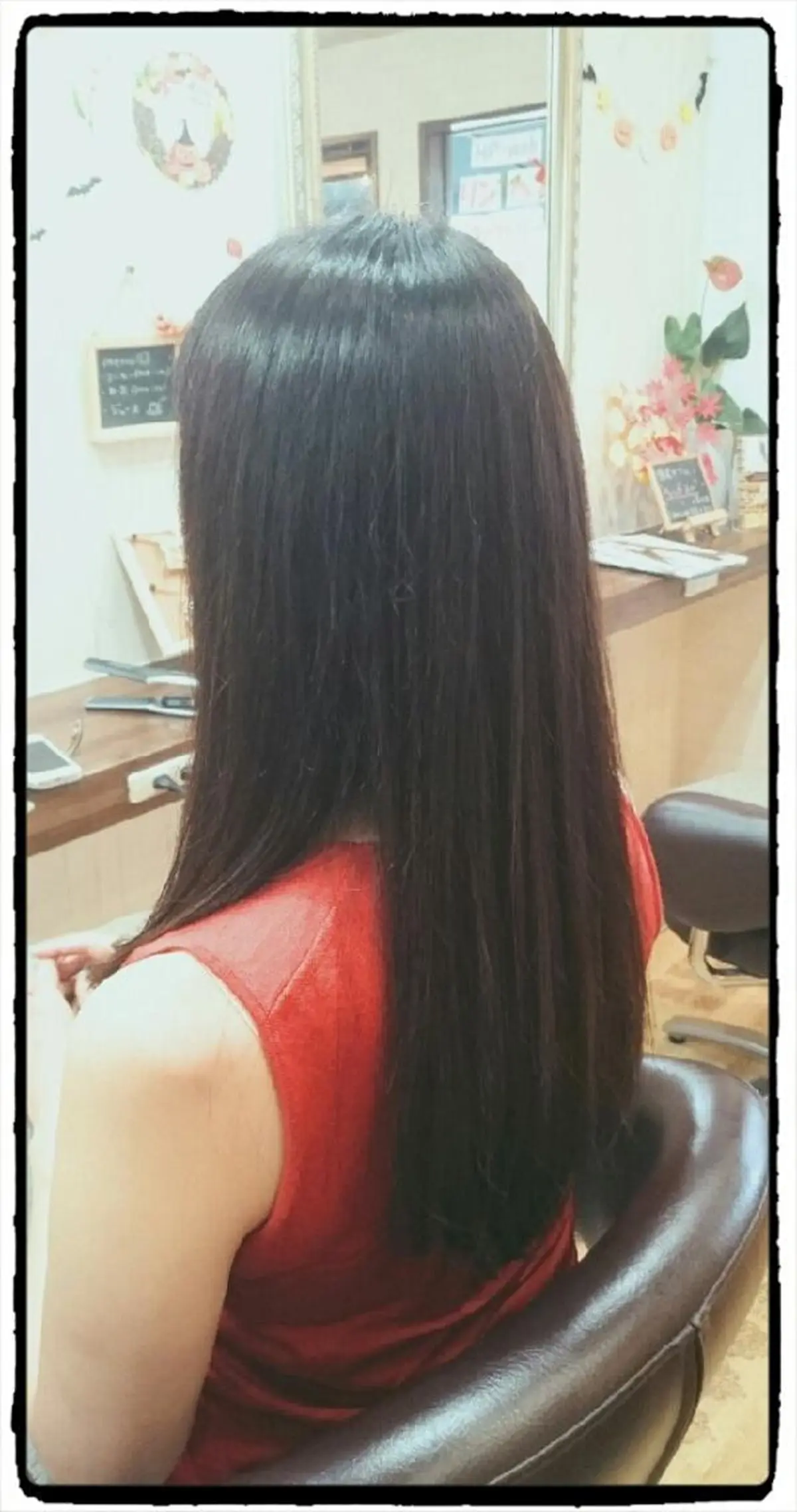 ロング カット 縮毛矯正 トリートメント RIN hair factory所属・松本 清輝のヘアスタイル