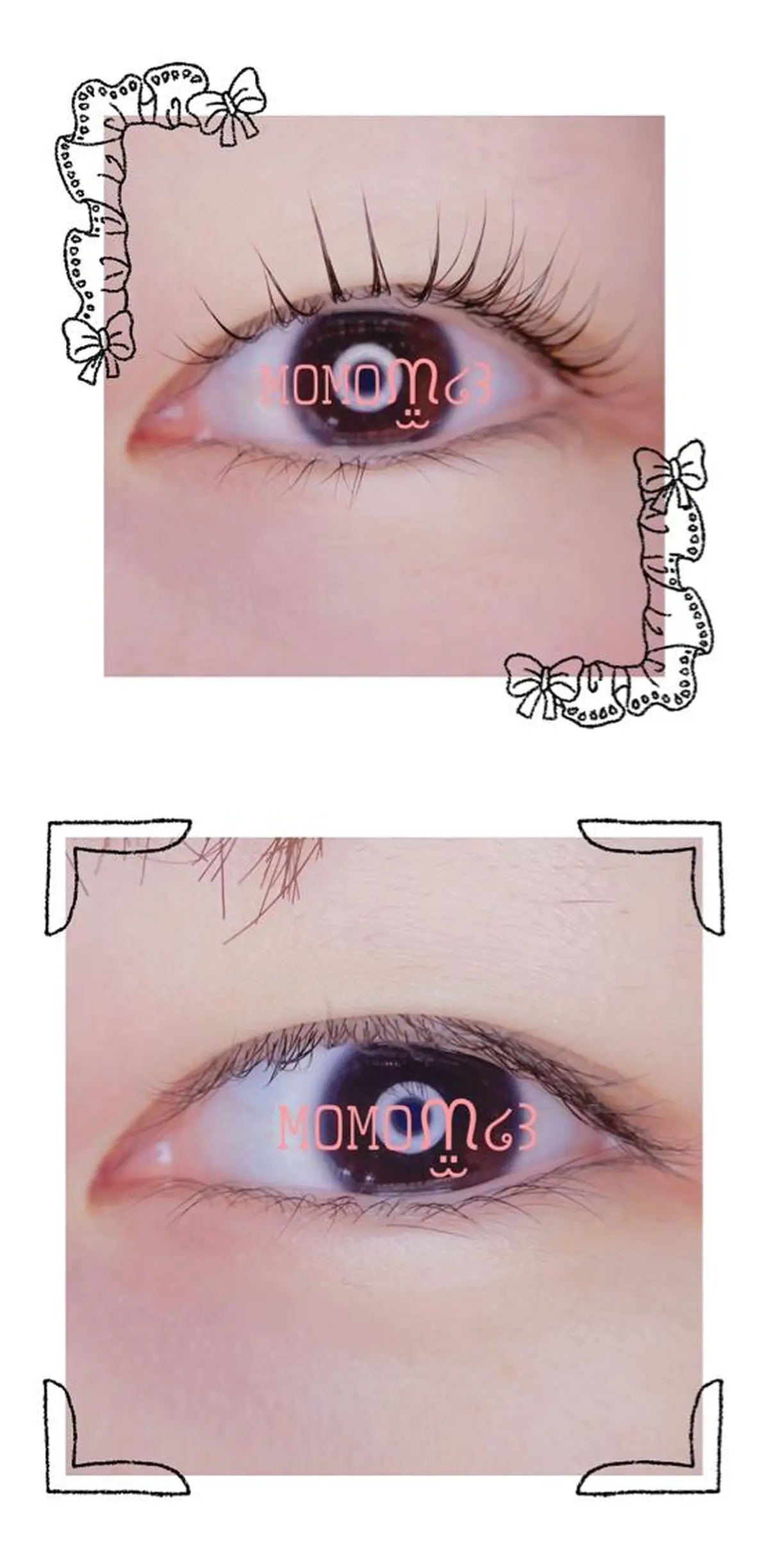 マツエク・マツパ フラットラッシュ ナチュラル パリジェンヌラッシュリフト 下まつげエクステ 一重×まつ毛パーマ モテデザインのプロ モモ🍑のマツエク・マツパデザイン