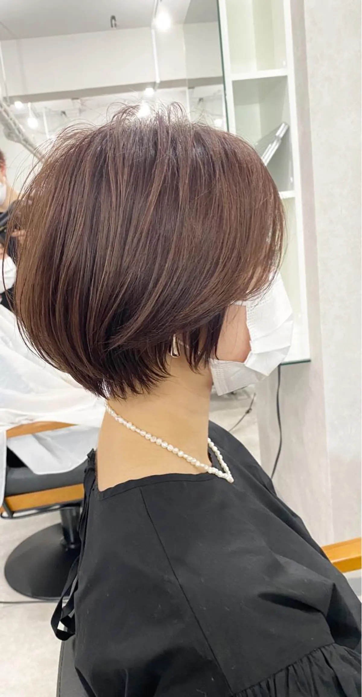 ショート カラー ⭐️ショート⭐️美髪 矯正⭐️水口陸のヘアスタイル