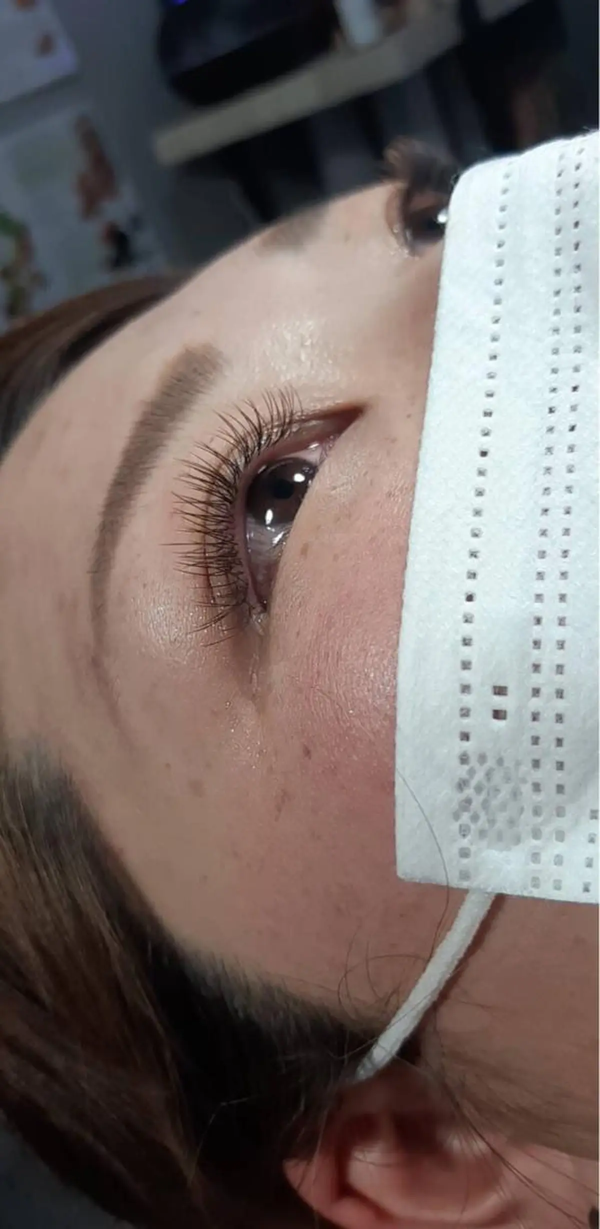 マツエク・マツパ カラーマツエク フラットラッシュ eyelash salon an所属・アイラッシュサロン anのマツエク・マツパデザイン