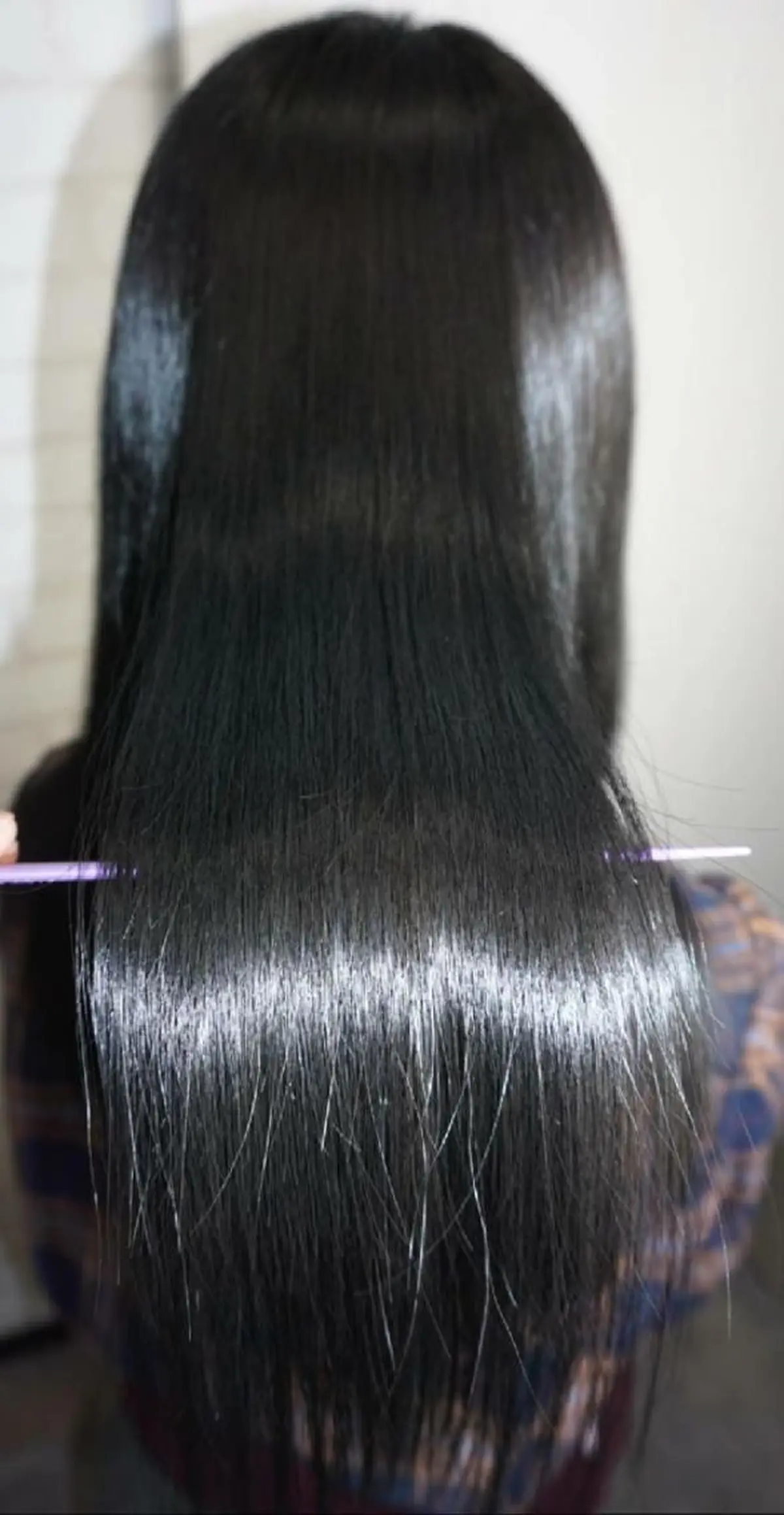ロング 縮毛矯正 トリートメント HairDesign ViViのヘアスタイル