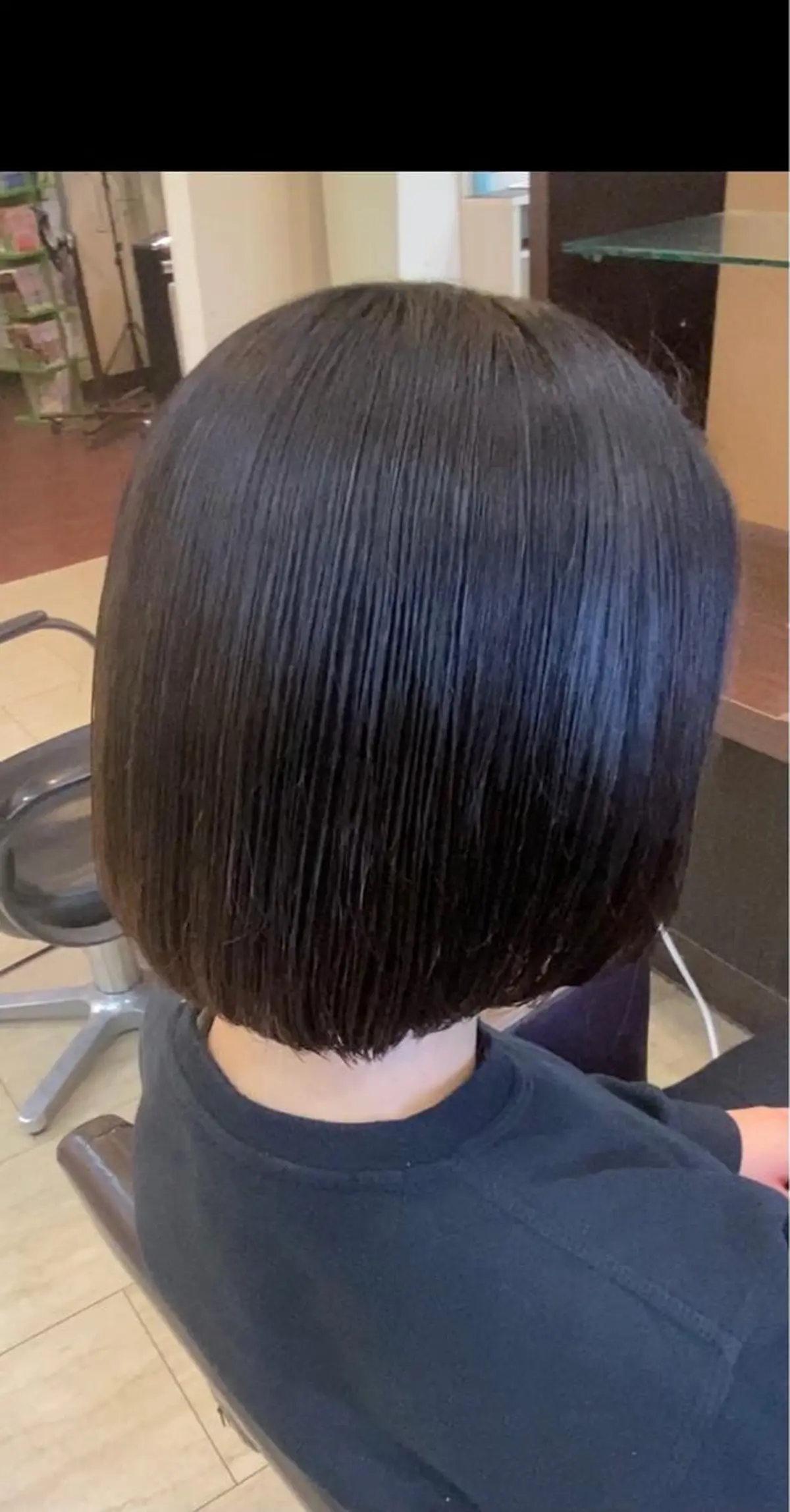 セミロング パーマ トリートメント カット 縮毛矯正 トリートメント wa daのヘアスタイル