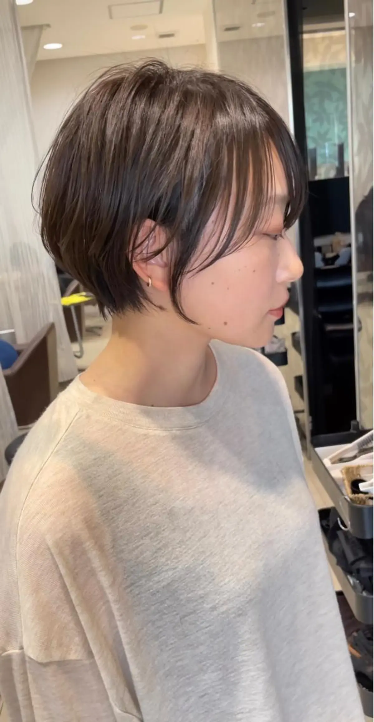 ショート カラー カット ヘアカラー le. pidorgeのヘアスタイル