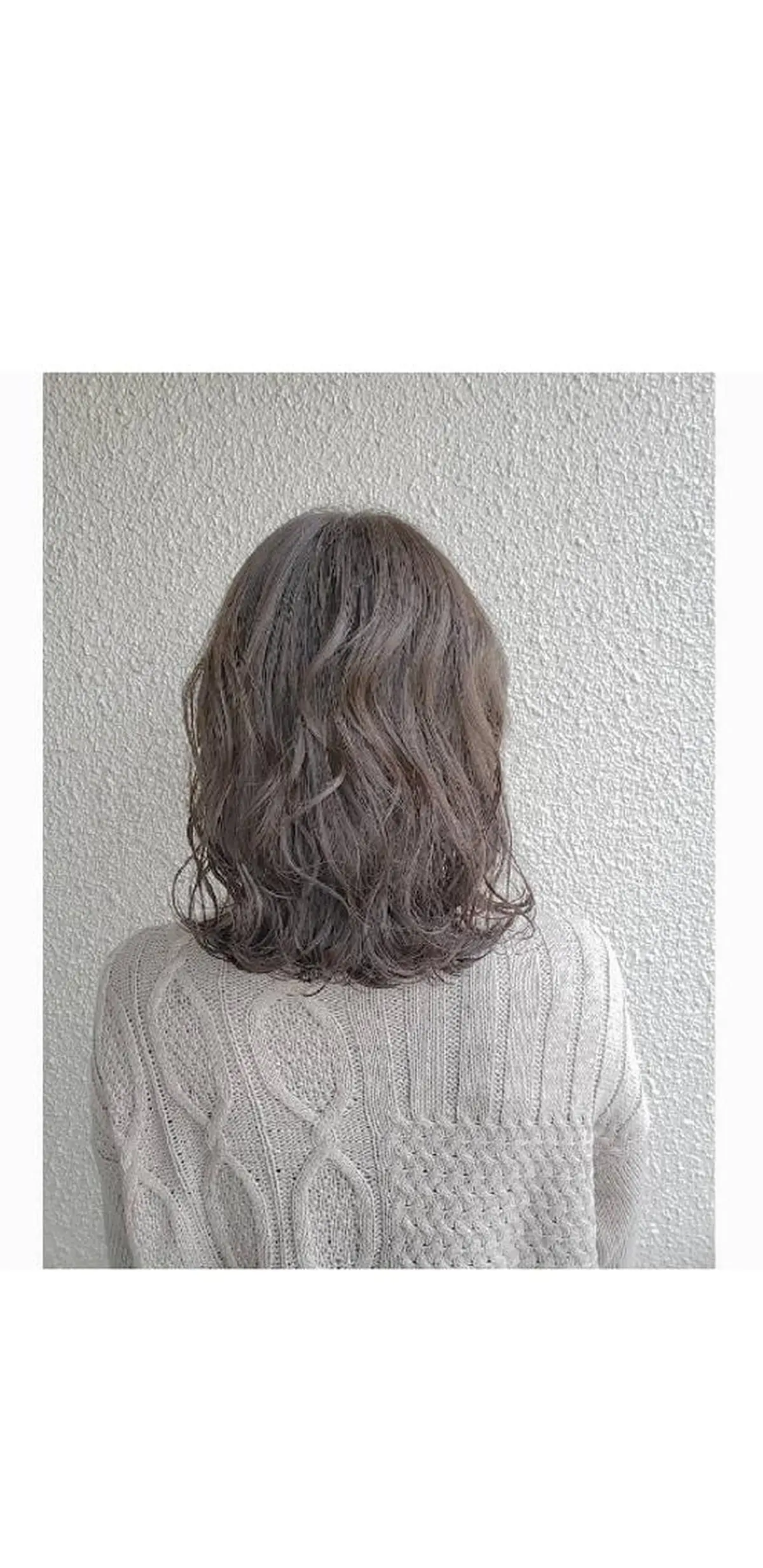 ミディアム カラー ヘアアレンジ グレージュ 髪質改善サロン🍃 AIRI のヘアスタイル