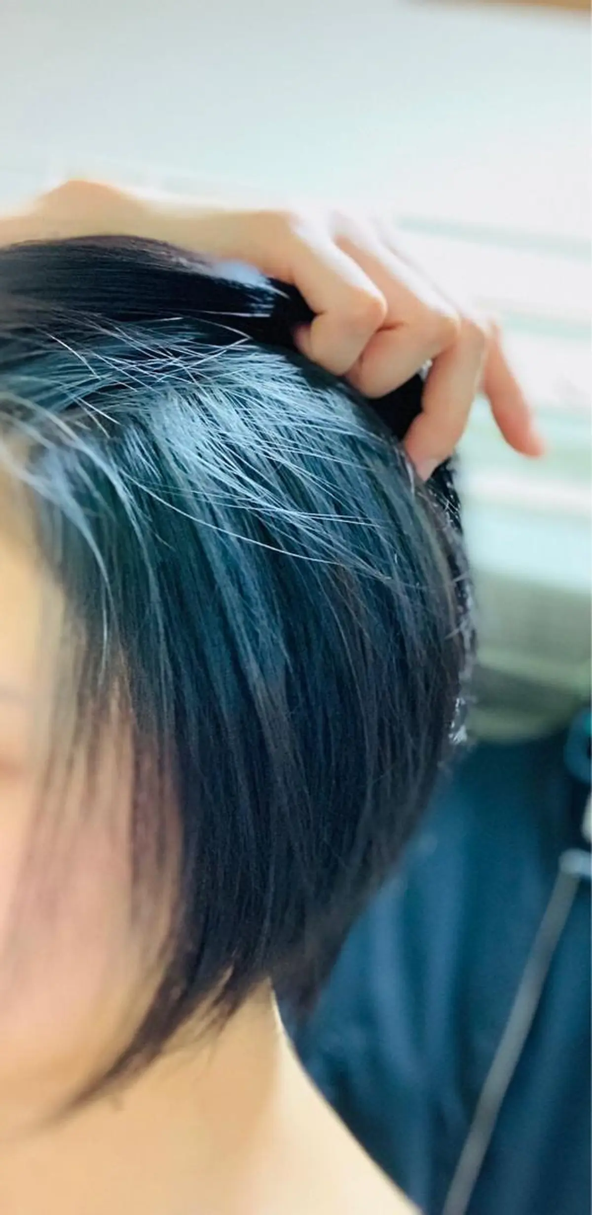 ミディアム カラー カット ヘアカラー SHAPE 早坂兼斗のヘアスタイル