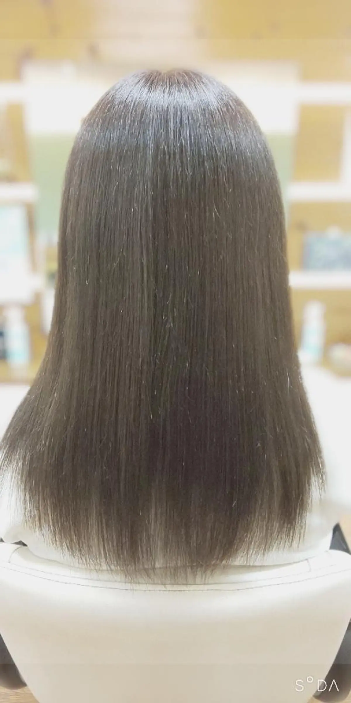 セミロング ヘアカラー 縮毛矯正 石原 生太  のヘアスタイル
