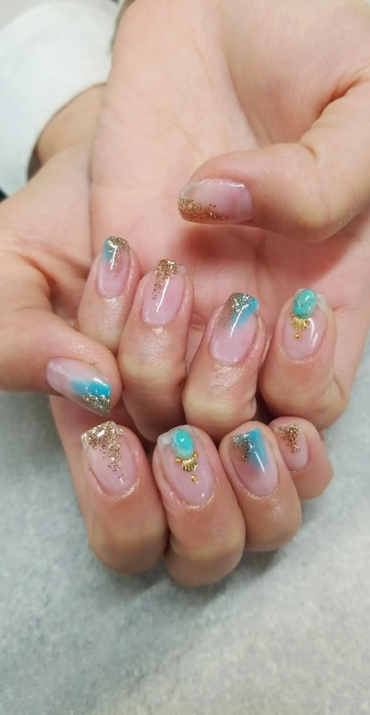 ネイル joie ange難波店所属・田邊 早也香のネイルデザイン