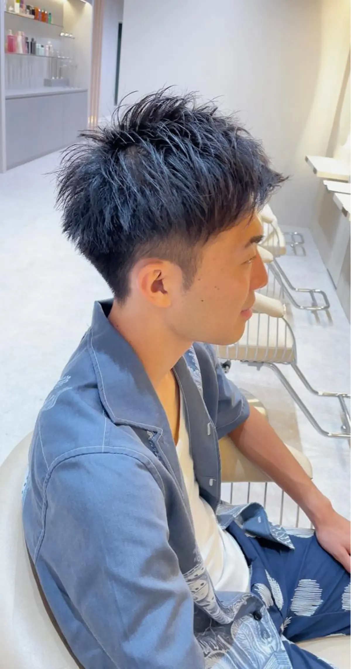 メンズ カット NO.1メンズパーマ メンズ特化　萱原大幹のヘアスタイル