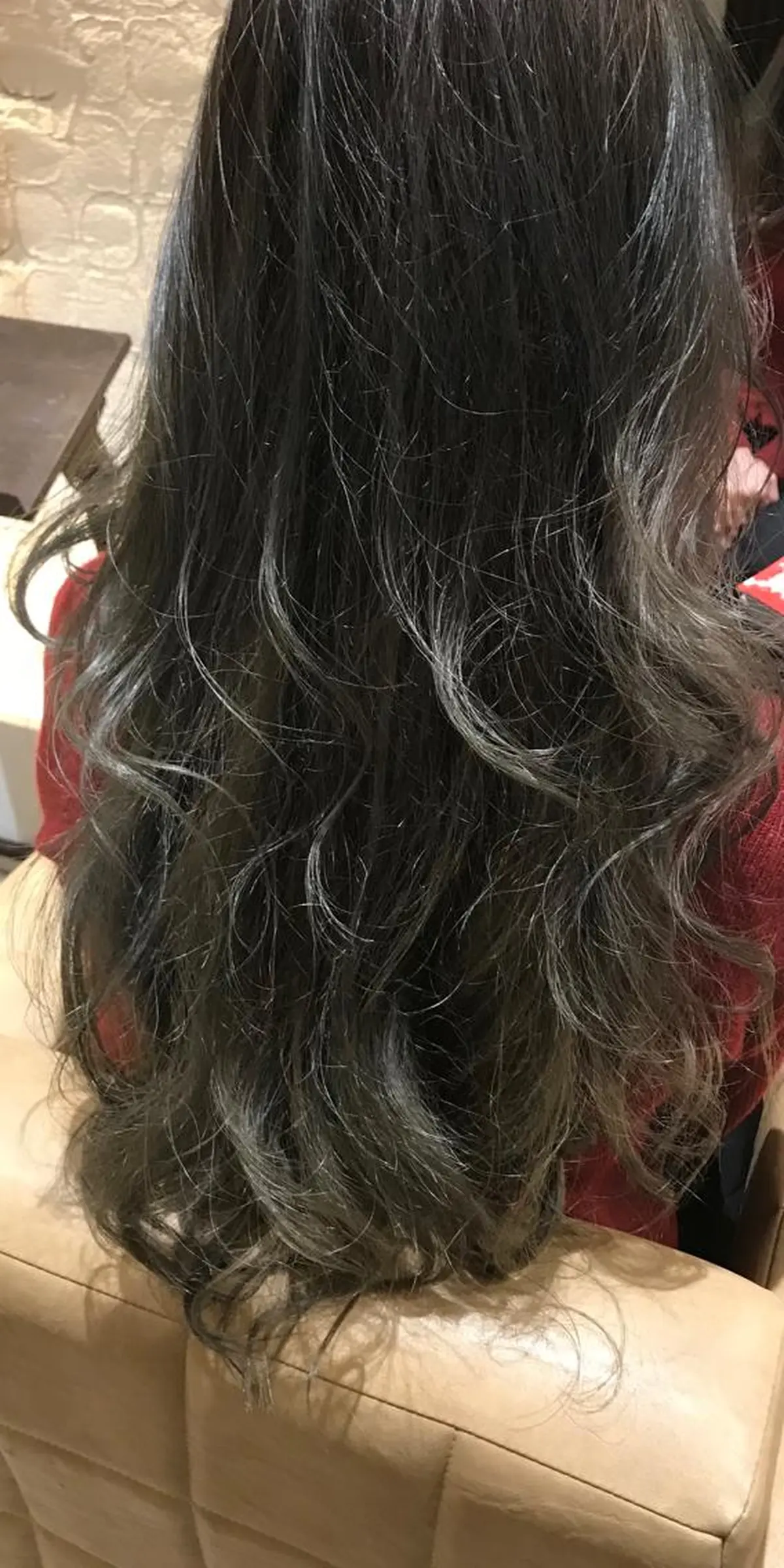 ロング カラー アッシュ グラデーションカラー Jill franc ＿ ayanoのヘアスタイル