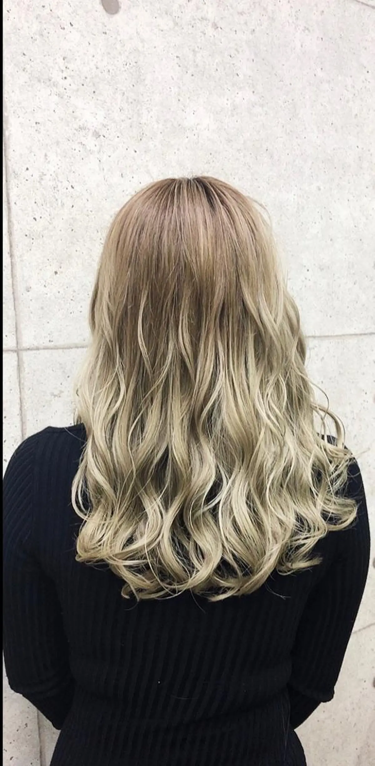 セミロング デート Mululu所属・京都最安価エクステ muuka🦋のヘアスタイル