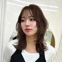 かなこ/重めレイヤー /透明感カラーのプロフィール画像