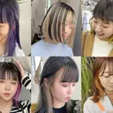 インナーカラー/ボブ イヤリングカラーのプロフィール画像