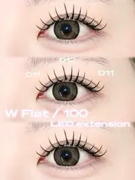 【当日限定】🩵LEDダブルフラットラッシュ80束🍯