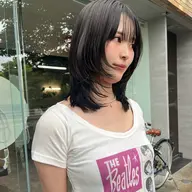 【リピーター様人気No.1✨】似合わせカット+透け感ワンカラー+3step髪質改善トリートメント🫧