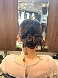 お呼ばれヘアセット
