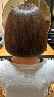 ボブカット➕艶トリートメント🤍🎀