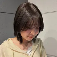 《U30限定》【梅雨でうねりが気になる方に💧】フロントストレート(当日トリートメント追加🙆🏻♀️)