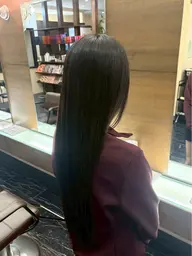 縮毛矯正(前髪のみも可能)