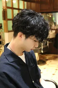 【メンズ】カット+パーマで垢抜けスタイルに✂️✨️