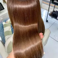 【時短髪質改善コース】メンテナンスカット+髪質改善カラー 〈カラー剤にトリートメントをたっぷり配合〉