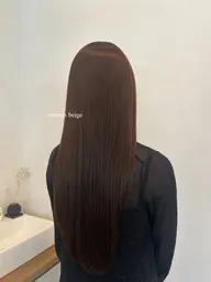 【🧸似合わせ🤍】透明感たっぷりワンカラー➕Aujua7STEPトリートメント