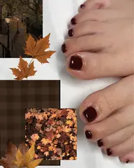 【オフ無し ケア別】🍁foot 時短ワンカラー ¥2,200