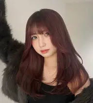 透明感ブリーチなしダブルカラー