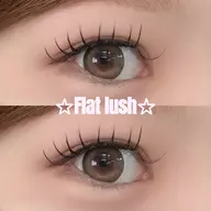 🎀【フラットラッシュ100本】🎀              オフあり🙆🏼‍♀️ ［府中/マツエク］