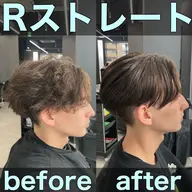 カット+縮毛矯正(Rストレート)2024年4月以降初来店の方クーポン!⚡️30%OFF⚡️
