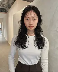 9月12日19時半~すぐ予約🉑パーマ(ミディアム以上の長さ)