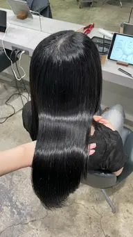 艶カラー🩶【鎖骨下〜】+ケアトリートメント