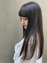 ✨艶髪ケア✨ケアカラー＋超音波プレミアム髪質改善TR
