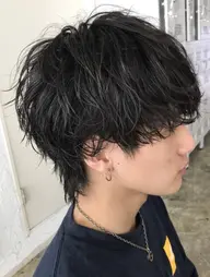 カット➕ツイストスパイラルパーマ