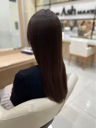【縮毛矯正モデル】毛先までつるんとさらさら🪽全体