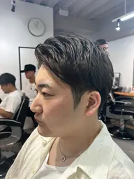 ✅『平日限定＆当日予約大歓迎』✅メンズカット+白髪染めカラー¥6900💈［メンズ/フェード大宮］💈