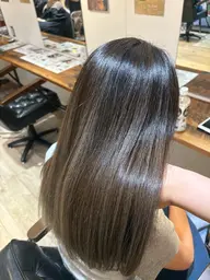 ブリーチなしワンカラー🔮➕BYKARTEトリートメント☁️