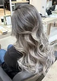 ヘアカラー+バレイヤージュ
