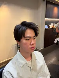 カット+シャンプー+シェービング+ブロー