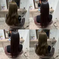 ブリーチ無しダブルカラー