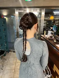 【土日祝】🎀ヘアセット・ヘアアレンジ🎀《編みおろし/ゆるふわ/結婚式/お呼ばれOK》